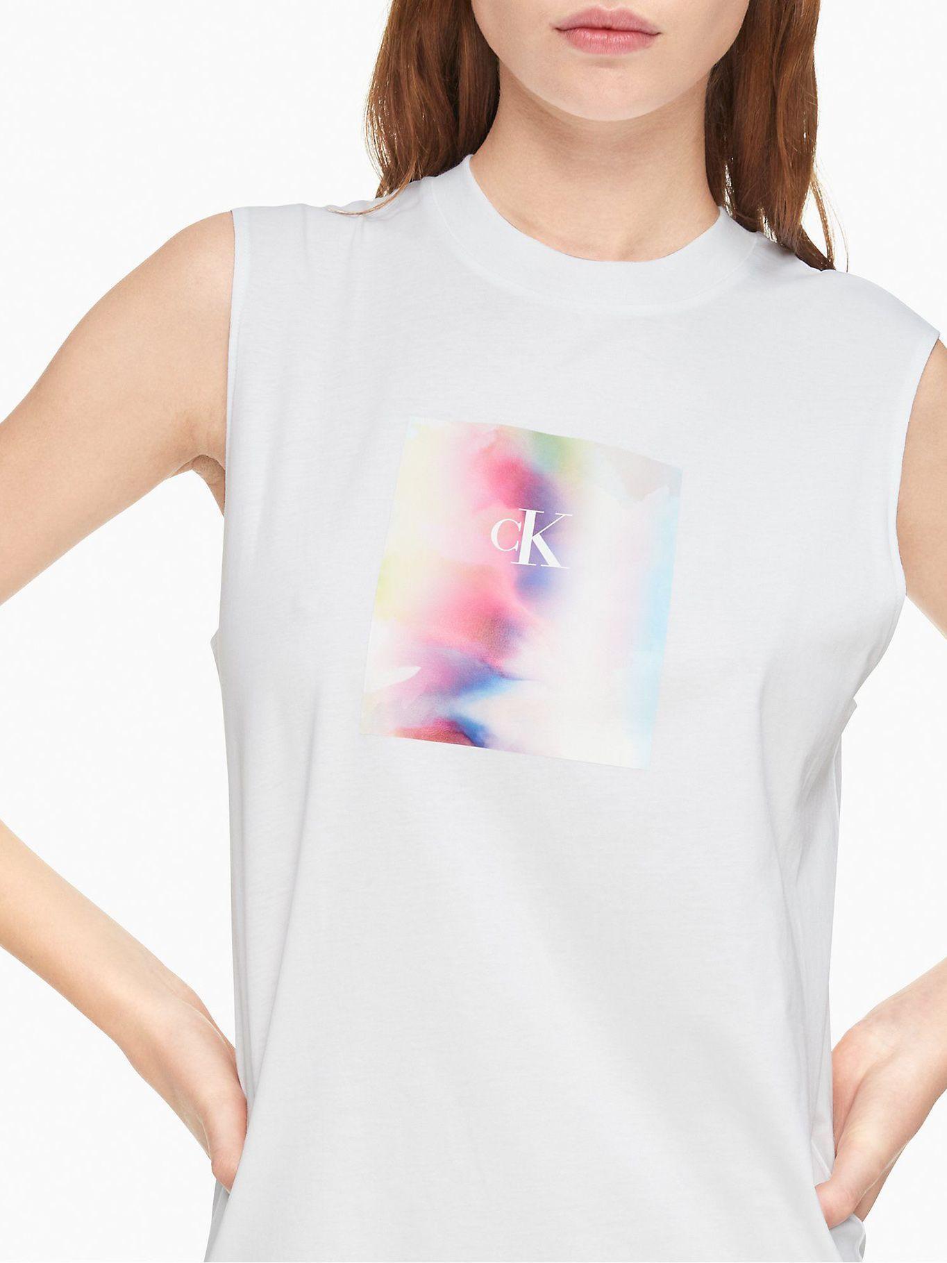 Vestido Pride  Blanco Calvin Klein-2