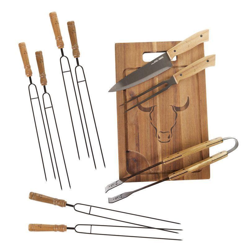 Set Parrillero 132 WAYU 6 Piezas Profesional-0