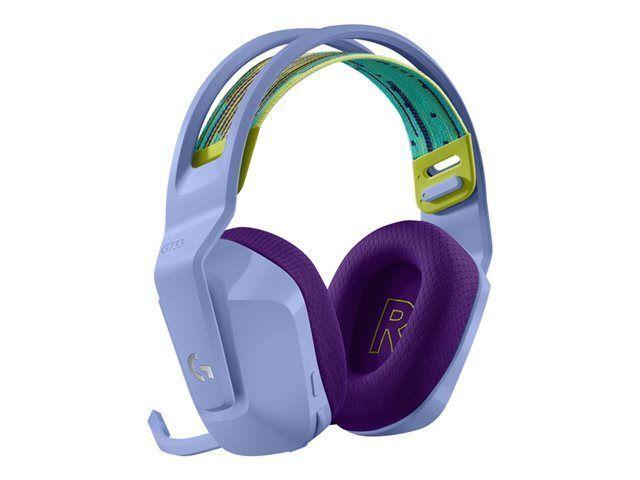Audifonos G733 LIGHTSPEED Wireless RGB Gaming Headset LILAC-0