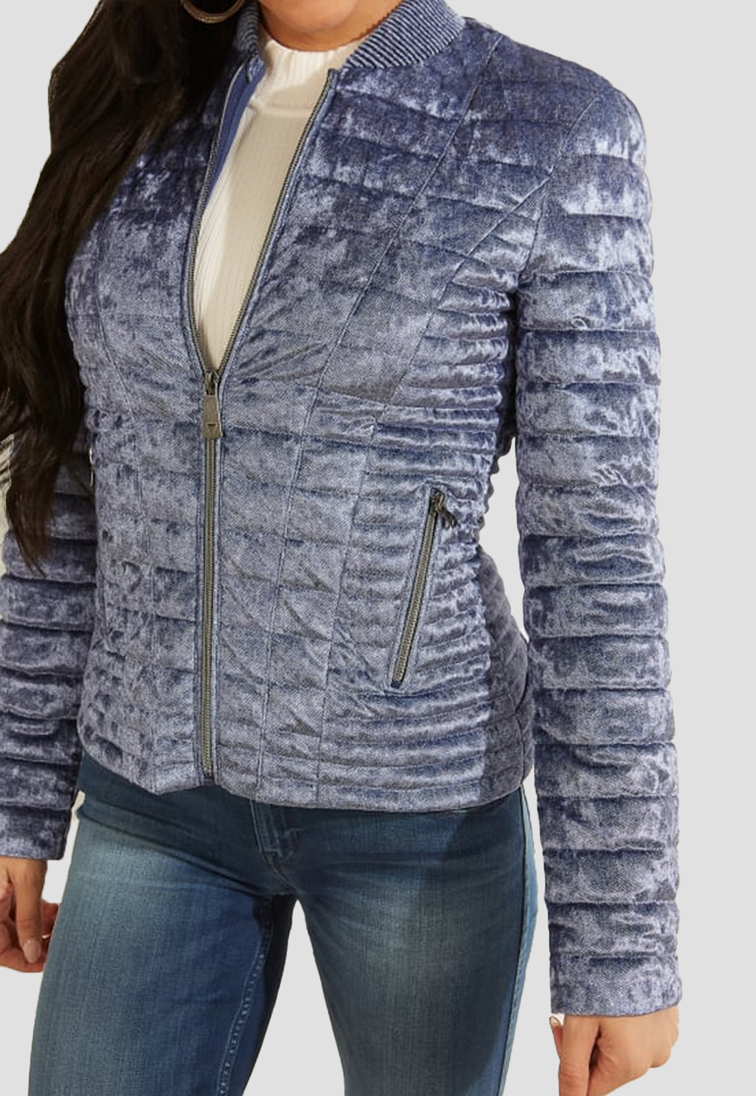 Chaqueta Guess Outerwear Jackets Vests F73V Azul-2