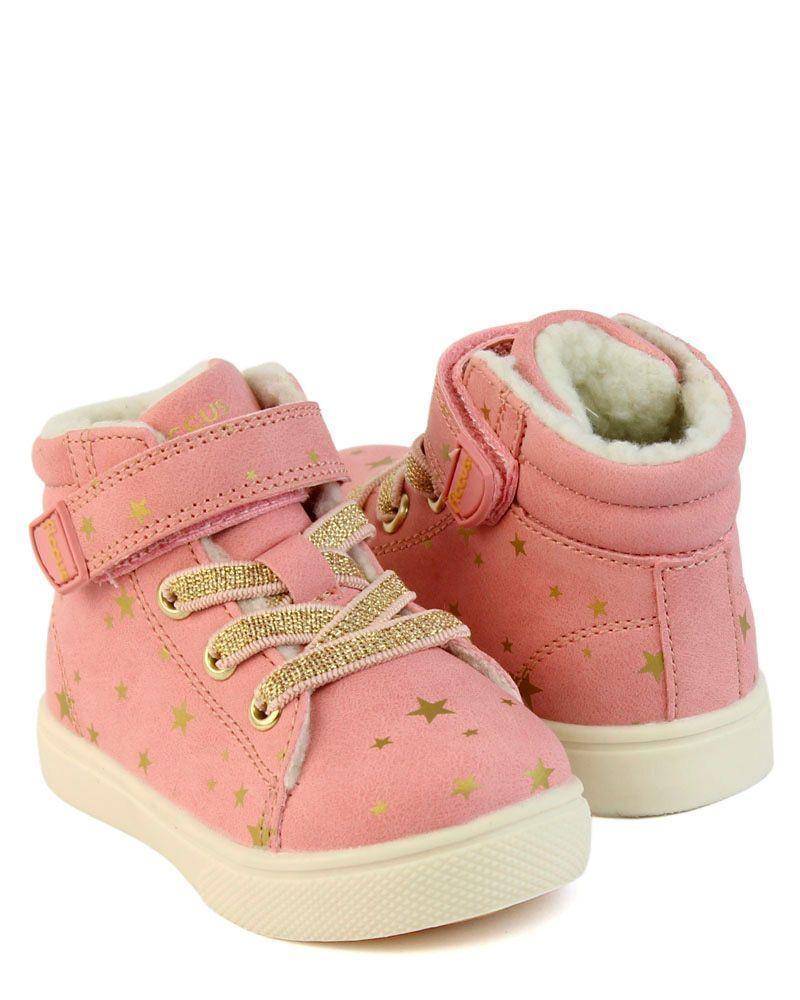 Zapatilla Velcro Elástico A Pararse Niña Ficcus-2