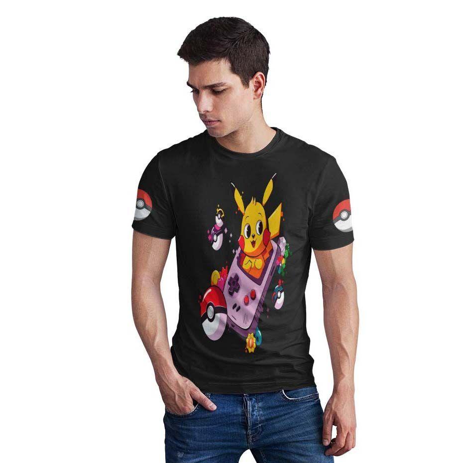 Polera Pokémon gotta catch em all D11-0