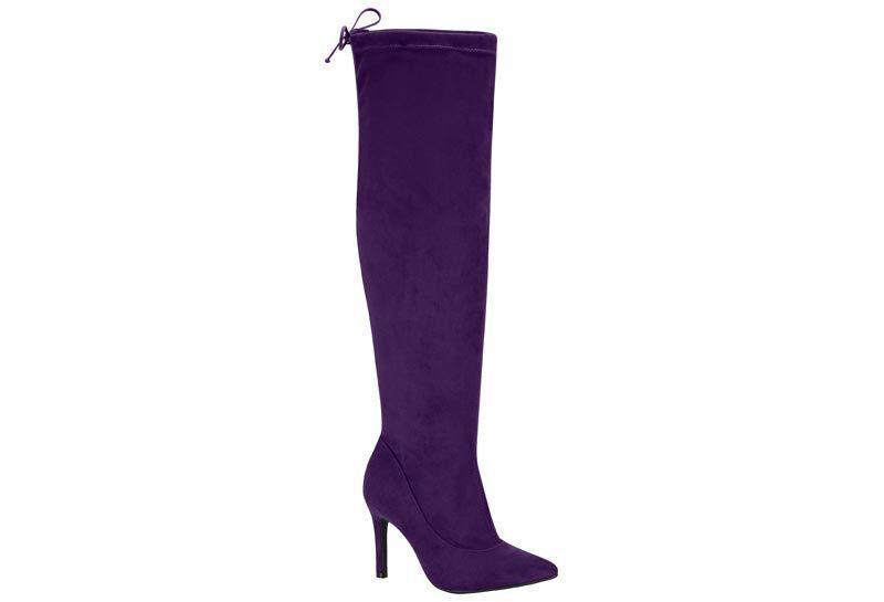 Bota Mujer Gamuza Morado 3049-241- Vizzano-0