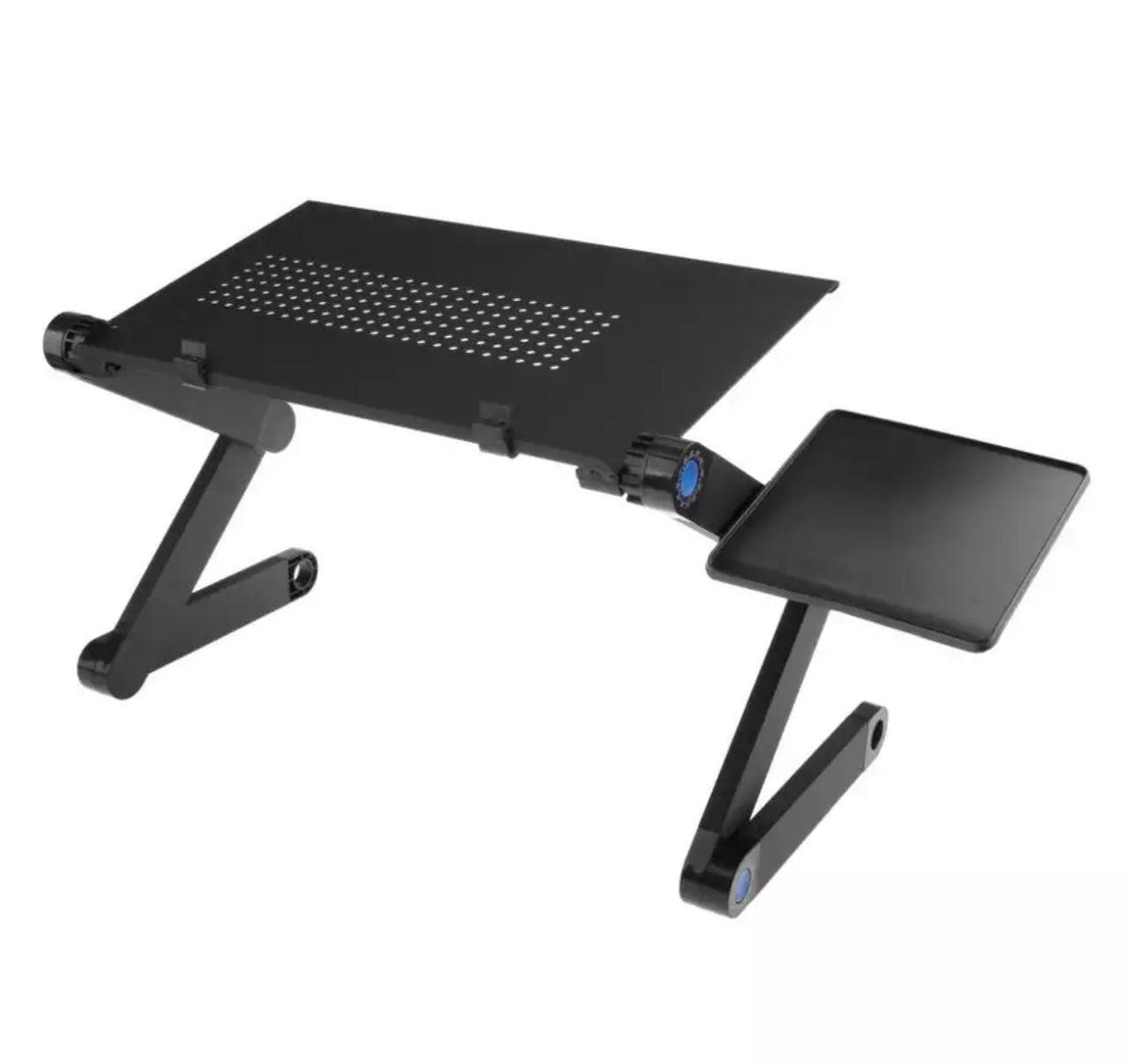 Mesa Plegable Portátil Para Notebook 2 Ventiladore-0