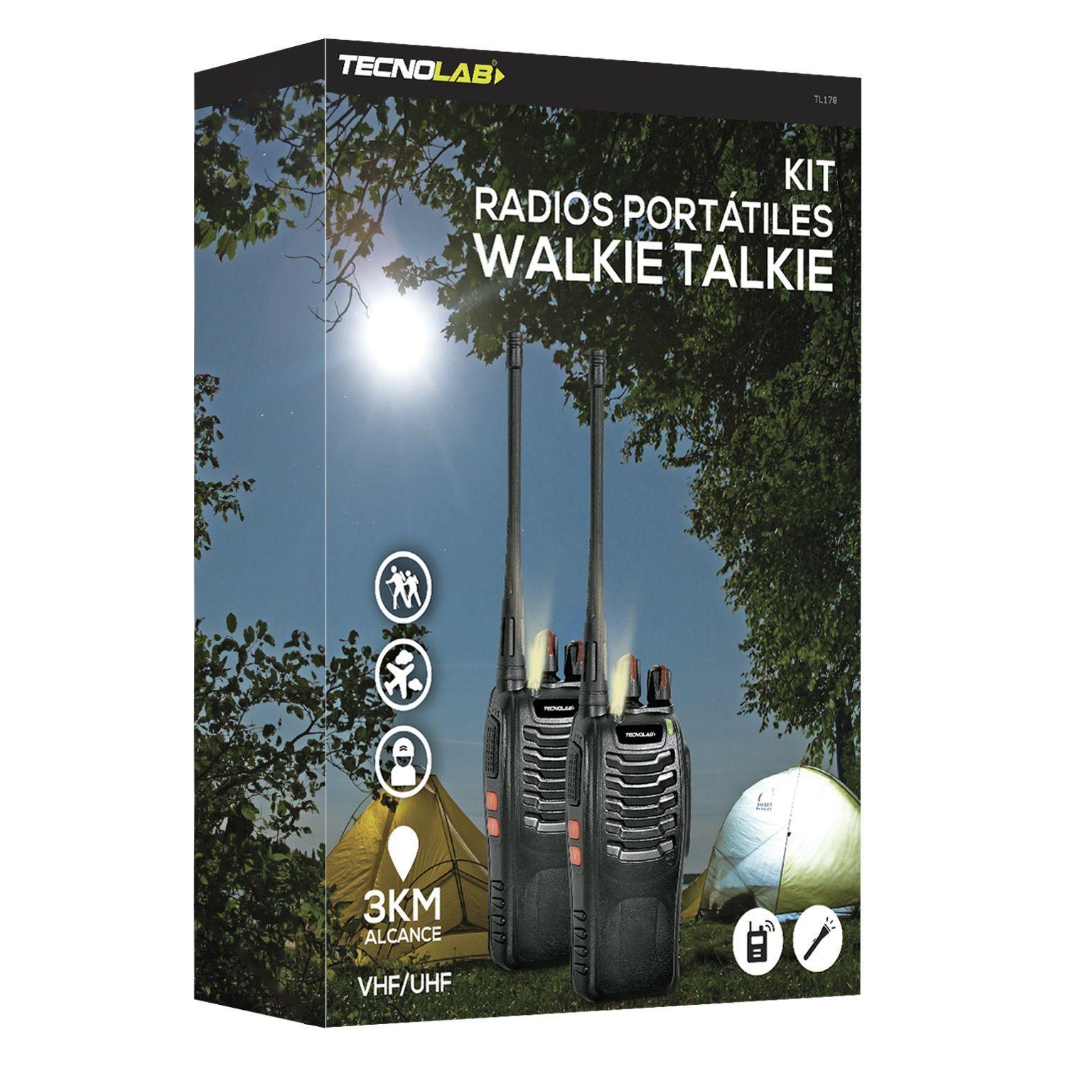 Kit Walkie Talkie Radios Transmisores VHF / UHF-3