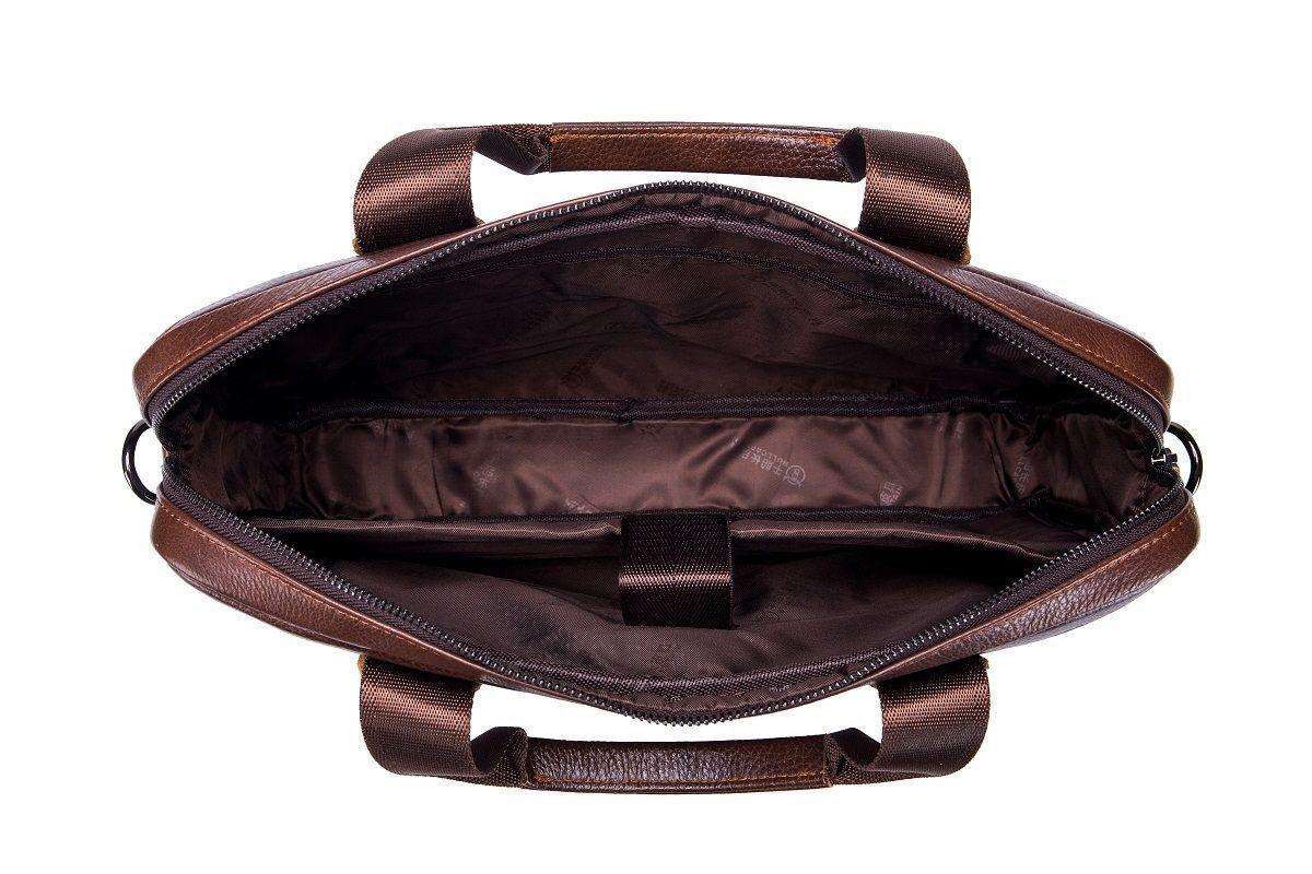 Maletín Portafolio De Cuero Notebook Tablet 15 Bullcaptain GWB0304-5
