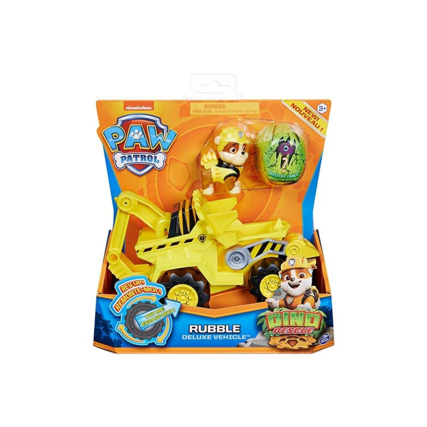 Juguete Rubble Excavadora Amarillo Friccion Paw Patrol-3