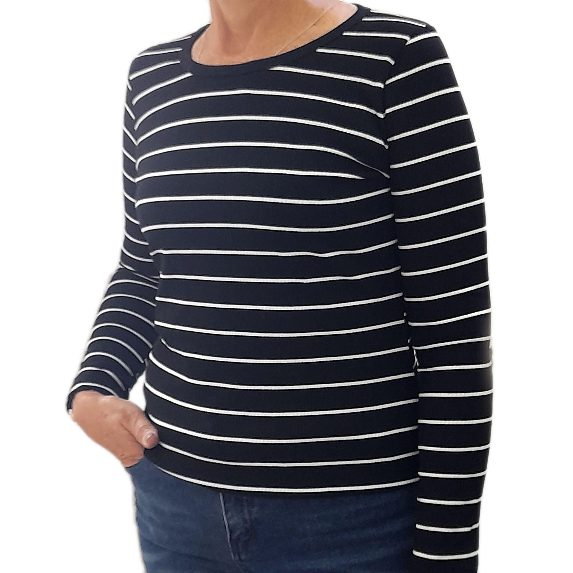POLERA DE MUJER LISTADA DE CANUTÓN-0