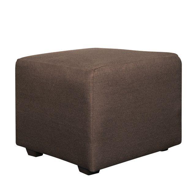 Living Loreto Lino 3 Cuerpos + 2 Pouf Chocolate-3