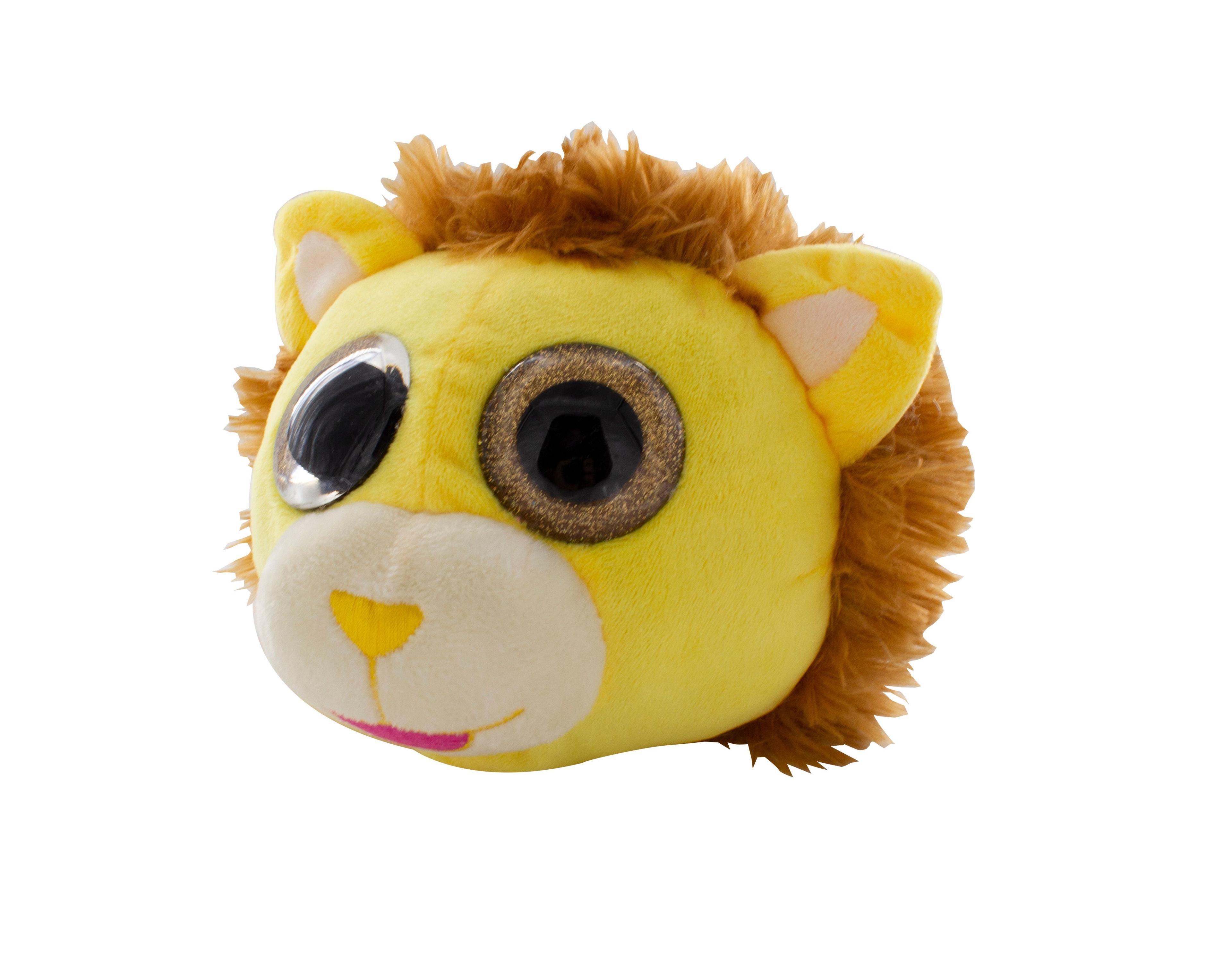 Casco 3D peluche leon-2