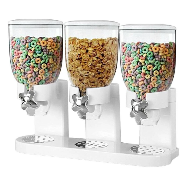 Set De 3 Dispensadores De Cereales, Frutas, Granos-0