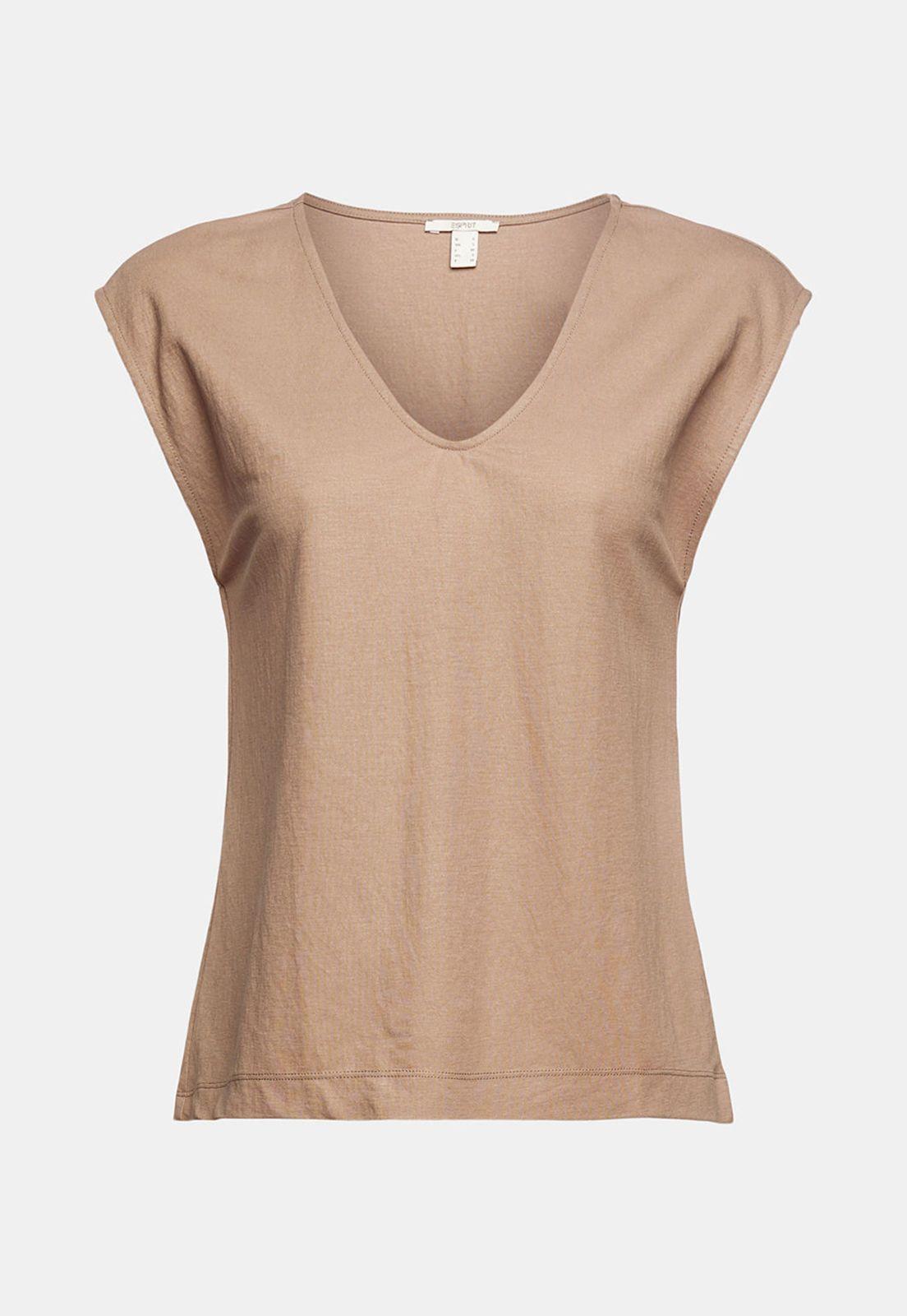 Polera Con Escote En V Esprit-3