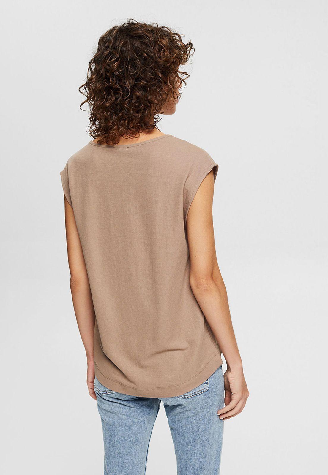 Polera Con Escote En V Esprit-1