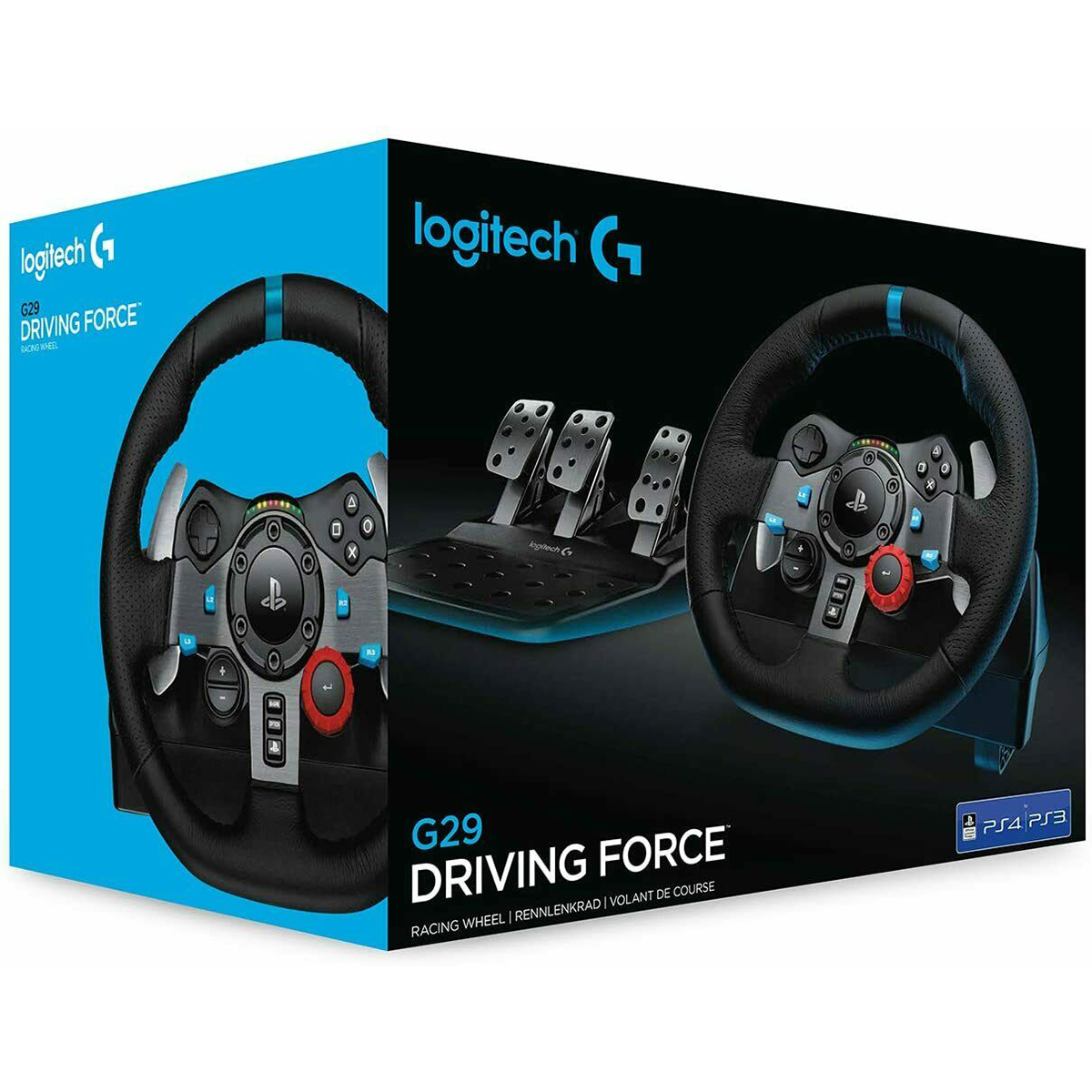Volante G29 Logitech Driving force-1