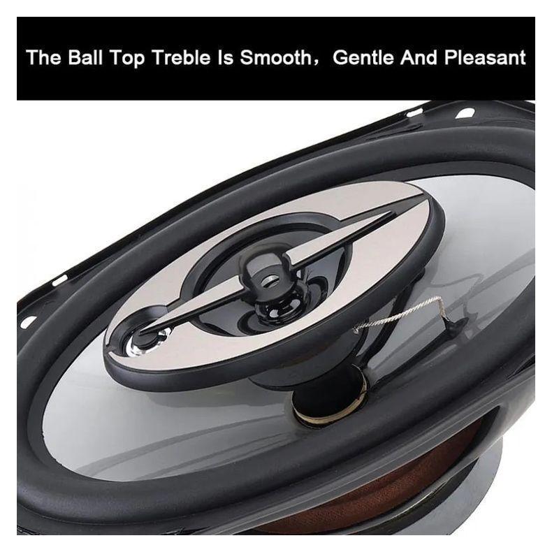 Kit 2 Parlantes Auto 6x9 Ovalados 1000w Coaxial 3 Vías Hifi-6