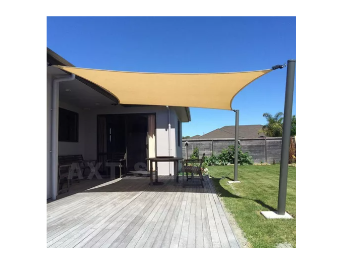 Toldo Vela Sombra Rectangular 2.5 X 3 Mts Beige-2