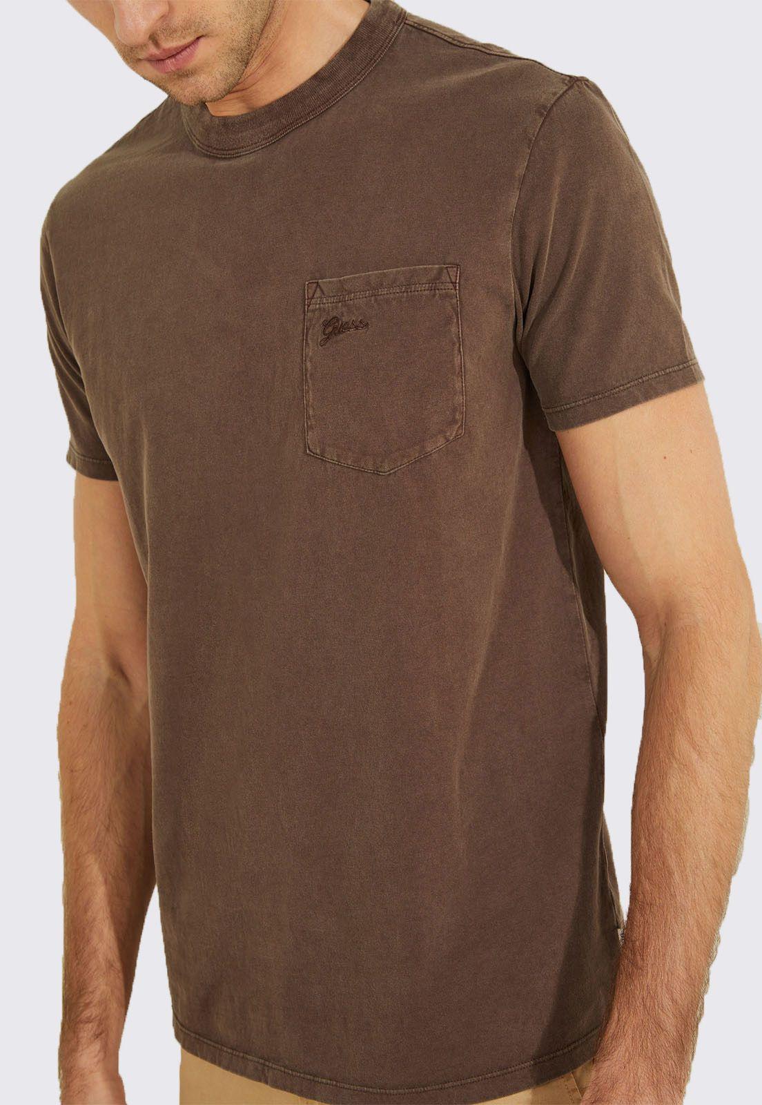 Polera Guess Es Ss Sueded Jrsy W Pkt Crew-2