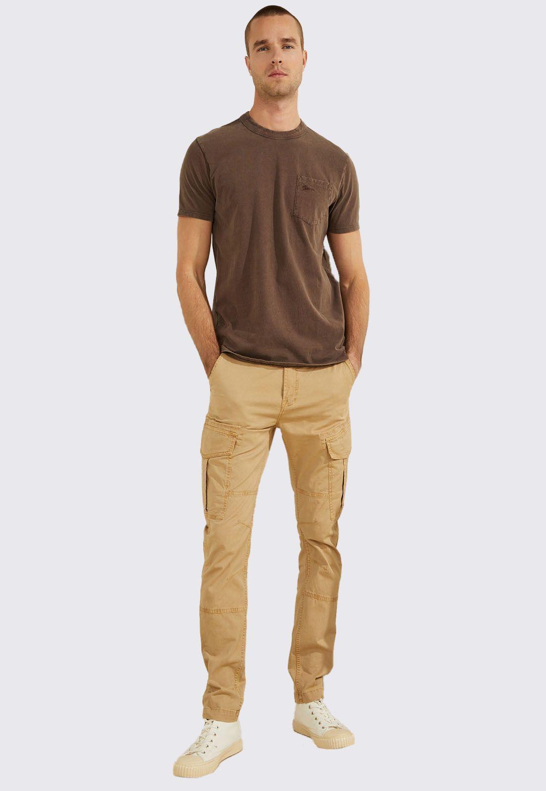 Polera Guess Es Ss Sueded Jrsy W Pkt Crew-1