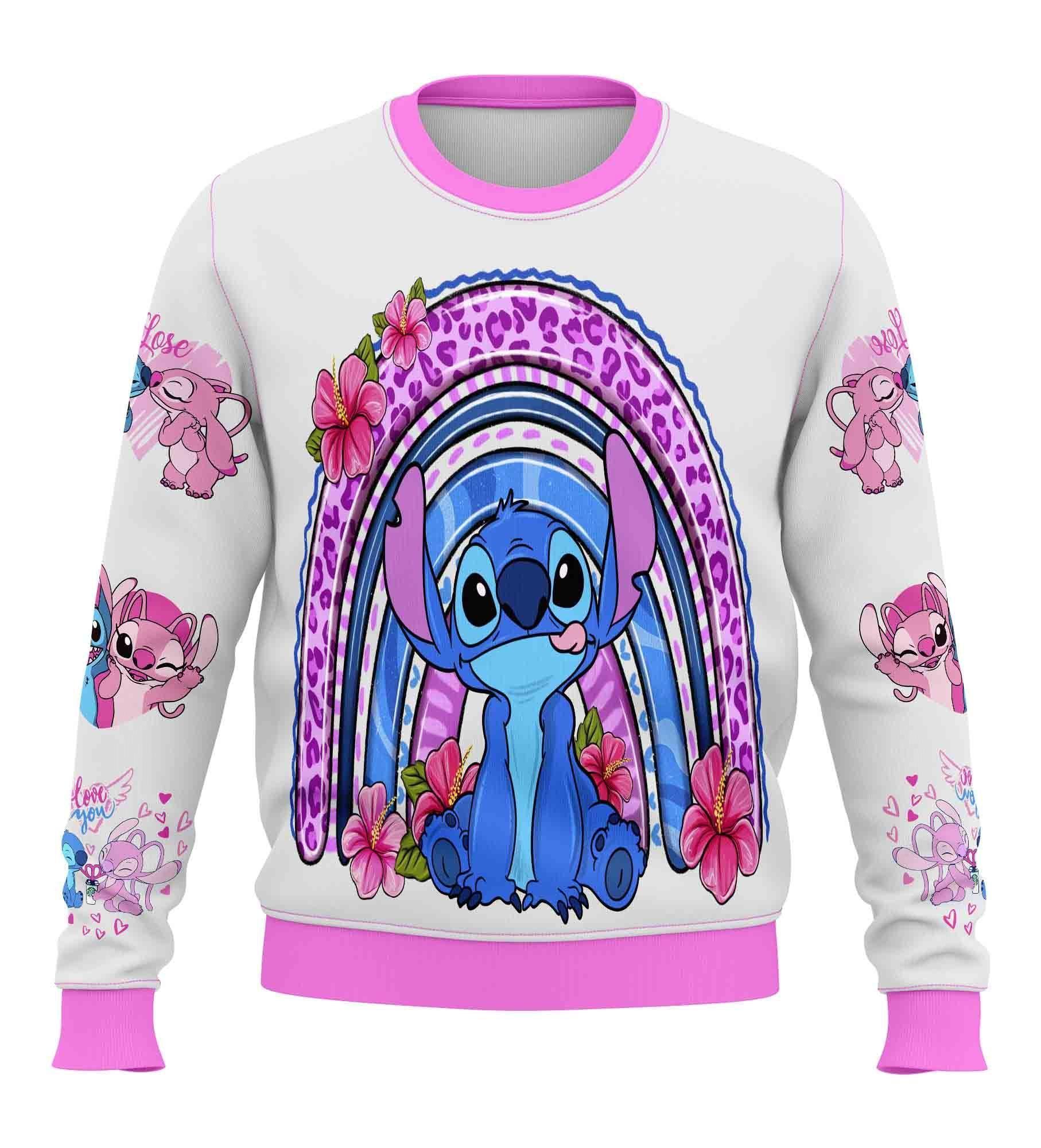 Polerón Juvenil Stitch & Angel D4-0