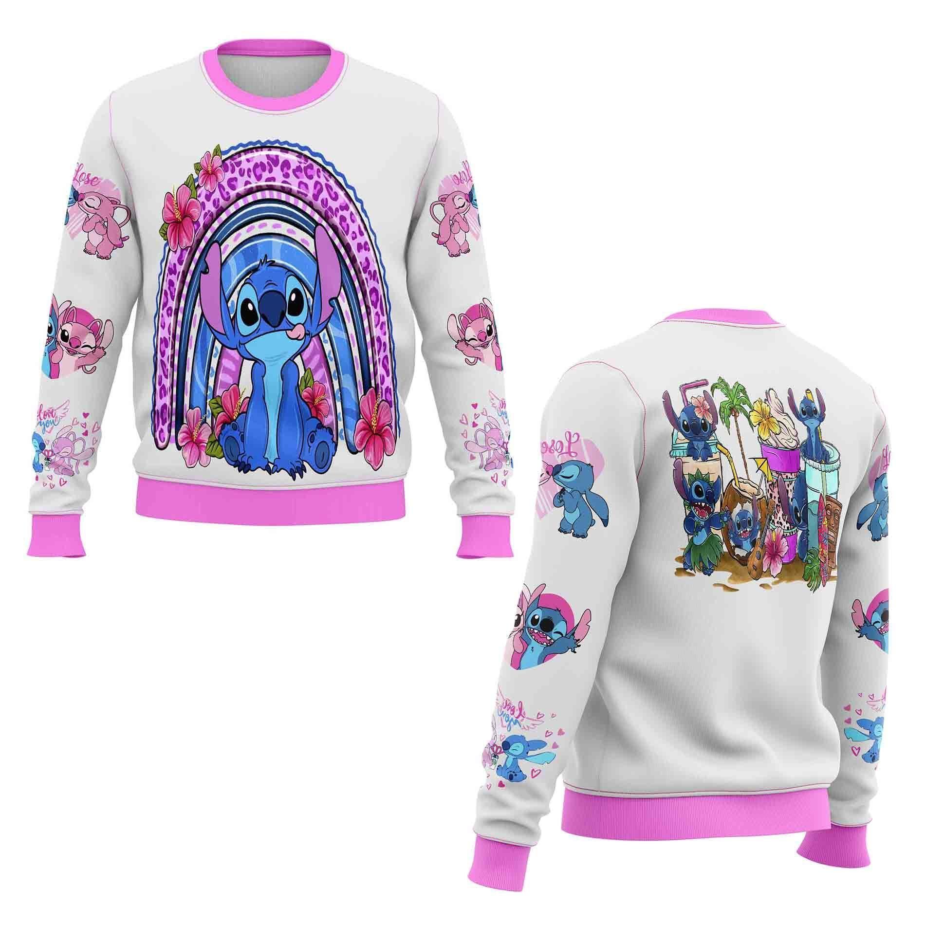 Polerón Juvenil Stitch & Angel D4-2