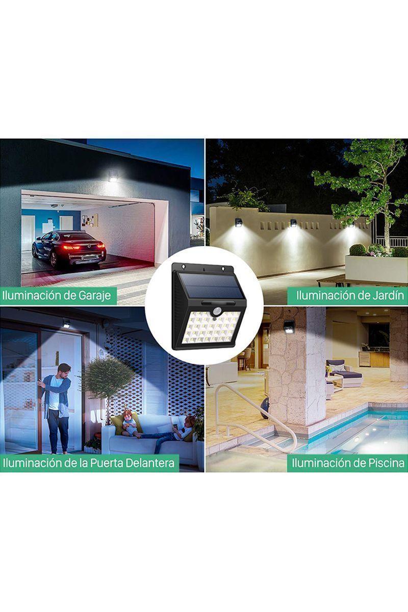 Foco 20 Led Solar Sensor Movimiento Exterior-1
