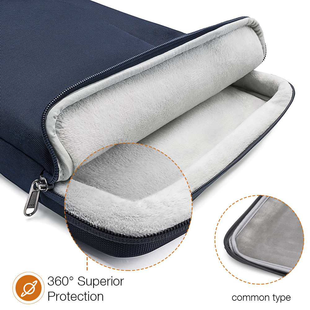 Tomtoc-funda A14 Para 14''Notebook/Macbook- Azul -4