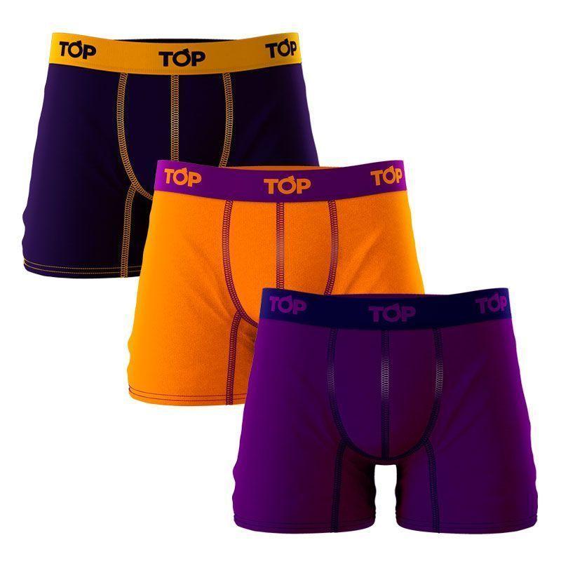 Boxer Medio Top Algodón Pack 3 C4-0