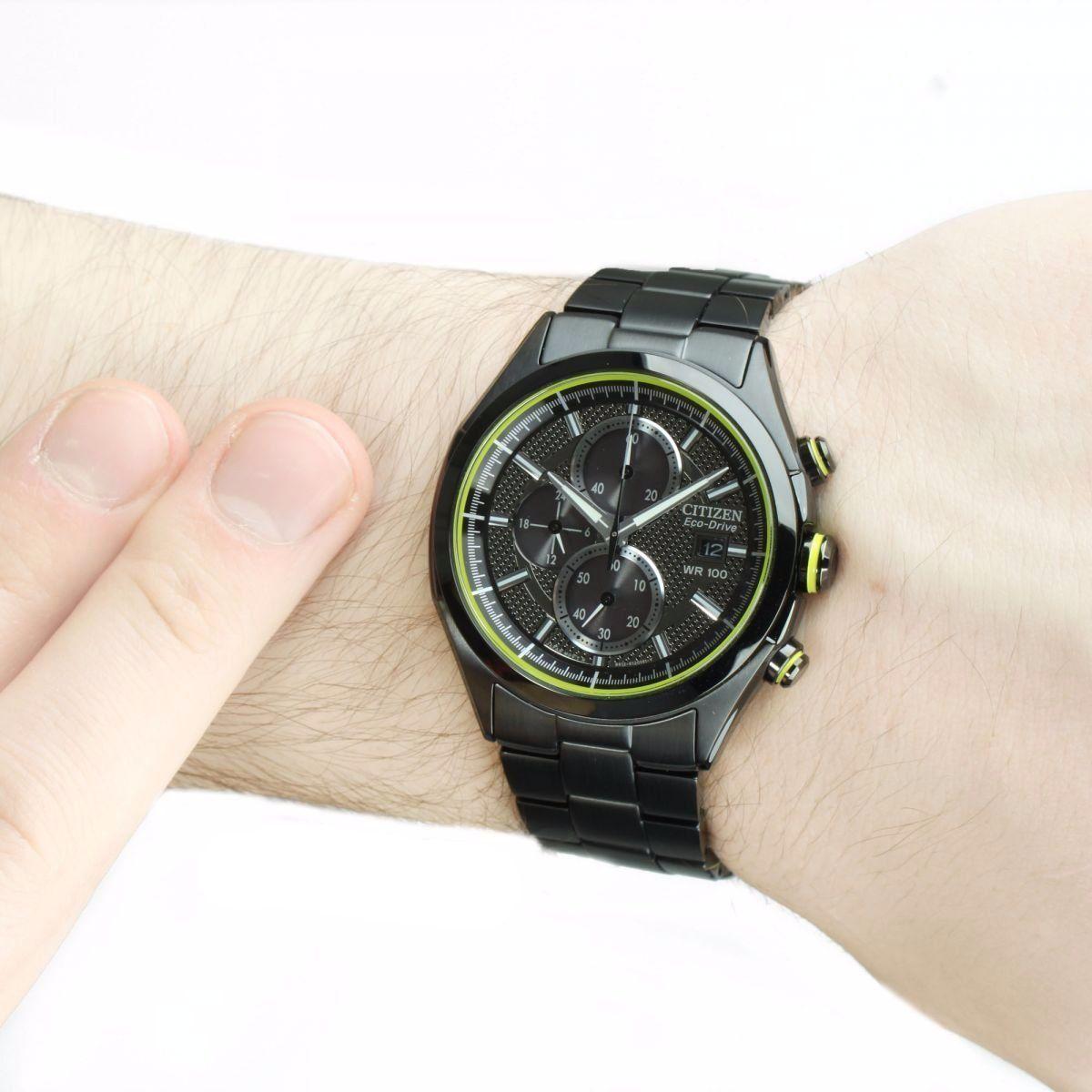 RELOJ CITIZEN HOMBRE CA0435-51E CHRONO ECO-DRIVE-2