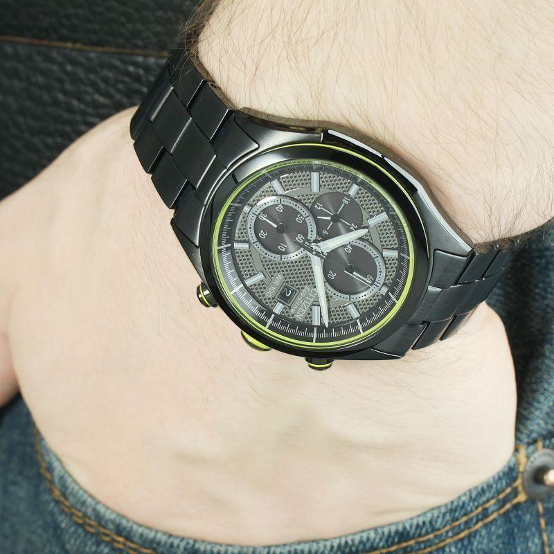 RELOJ CITIZEN HOMBRE CA0435-51E CHRONO ECO-DRIVE-4