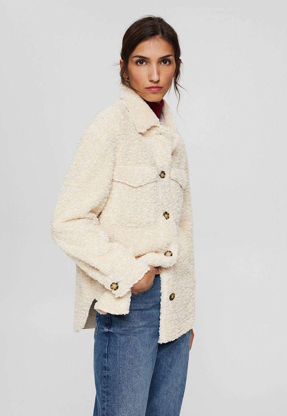 Chaqueta Mujer Texturada Esprit-0