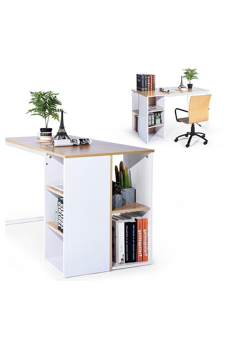 Escritorio Premium Oficina 120x60x75cm - Blanco-4