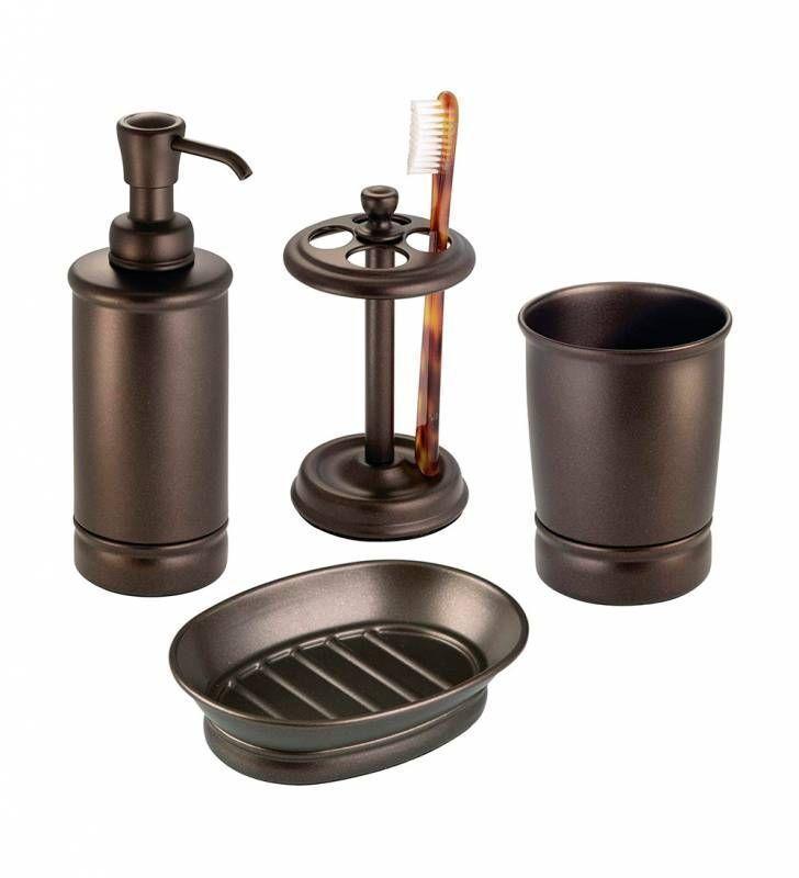 Jabonera York Metal Bronze-3