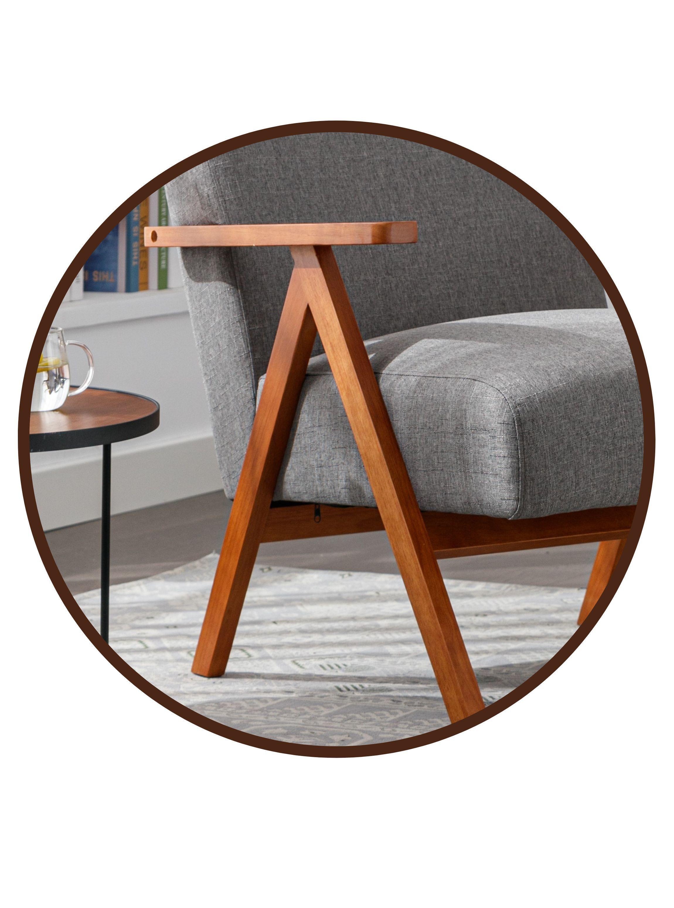 Poltrona Reims Gris-4