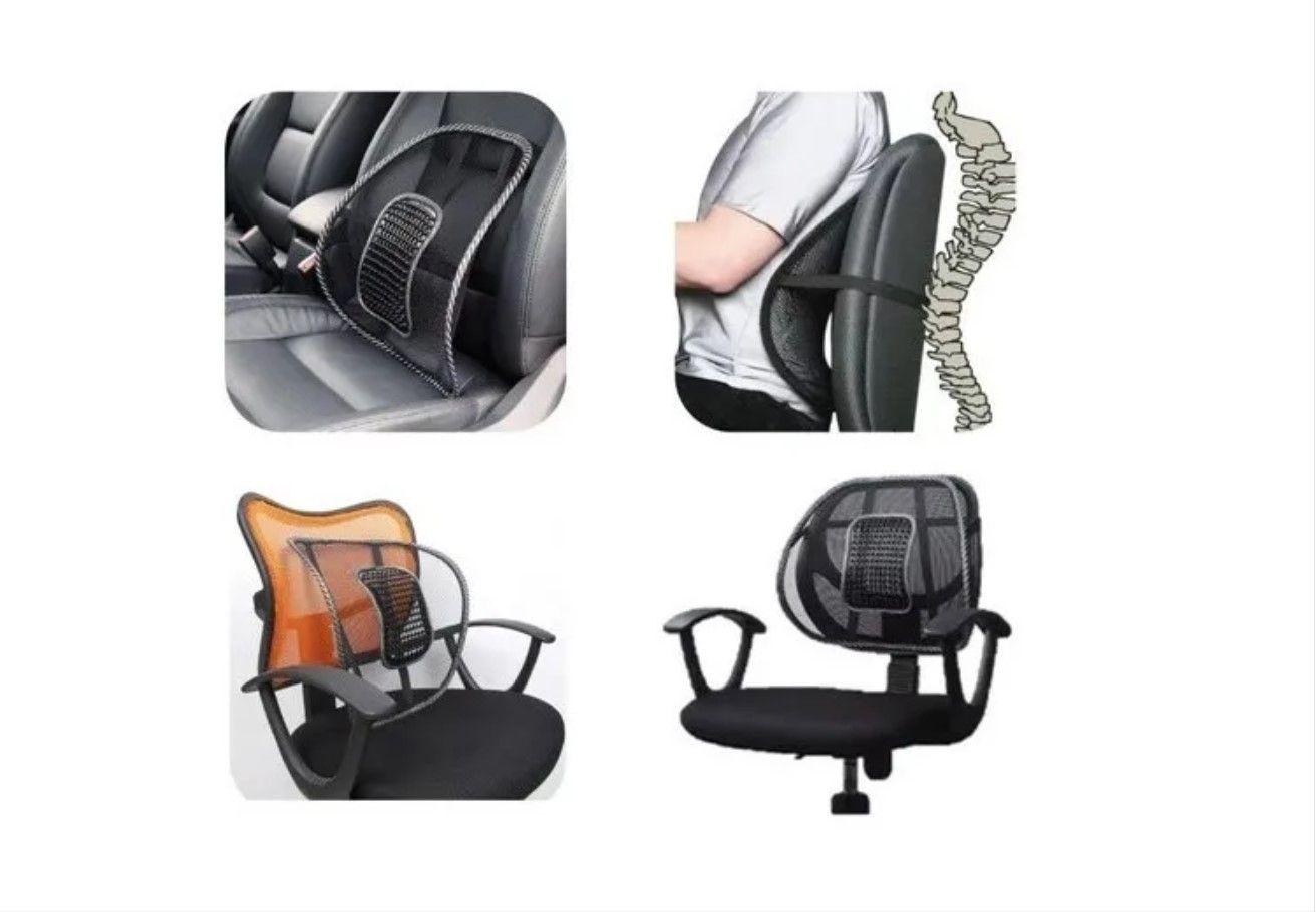 Soporte Respaldo Lumbar Ergonómico Auto Silla-4