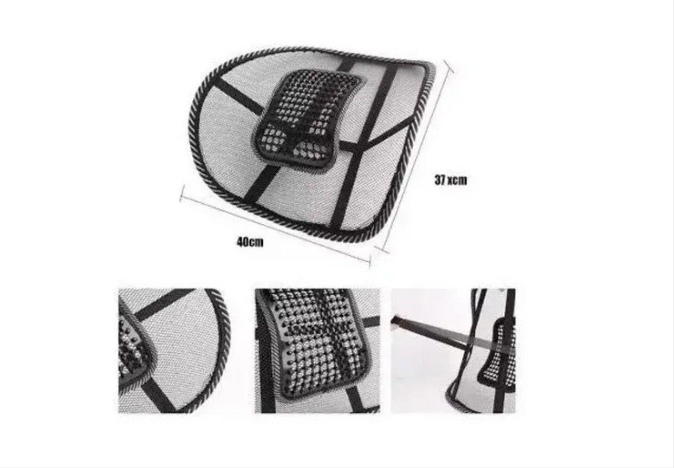 Soporte Respaldo Lumbar Ergonómico Auto Silla-3