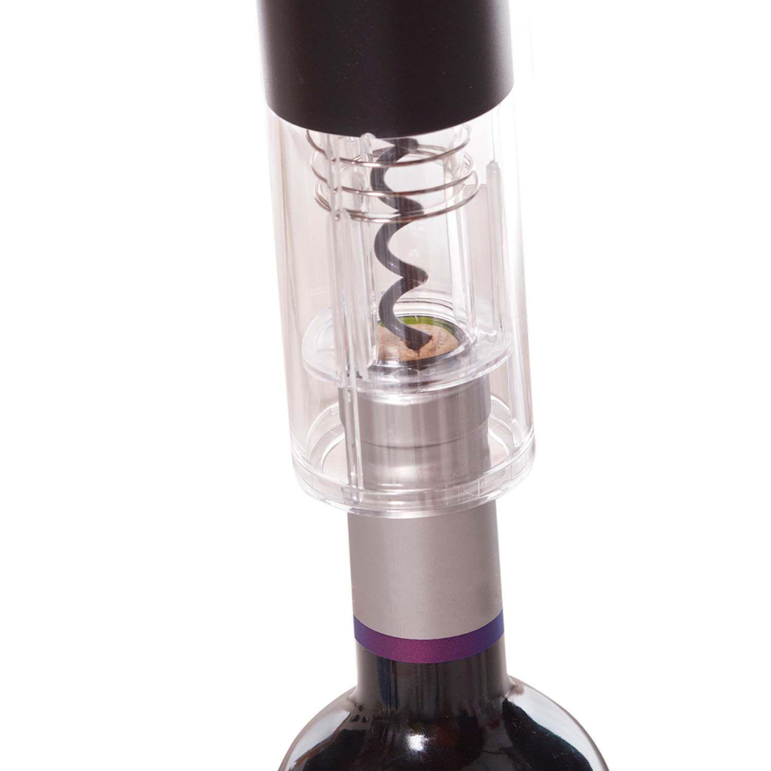 SACACORCHOS ELÉCTRICO RECARGABLE NEGRO-1