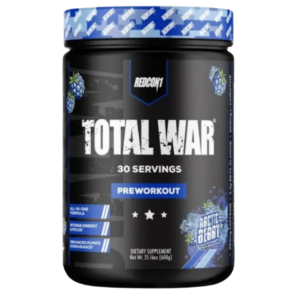 Total War Pre Workout 600gr Redcon1 ARCTIC BERRY-0