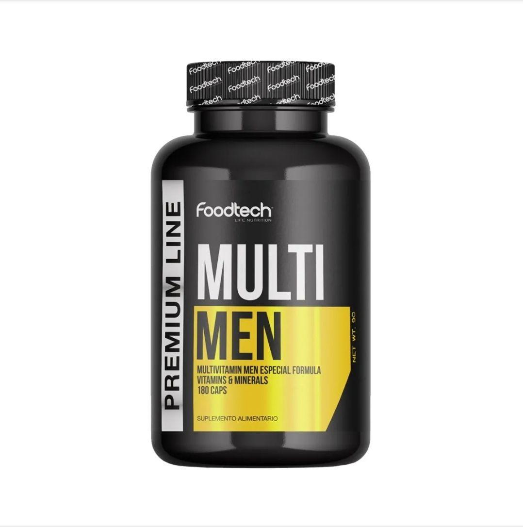 Multi Men Multivitam nico 180 caps Foodtech-0