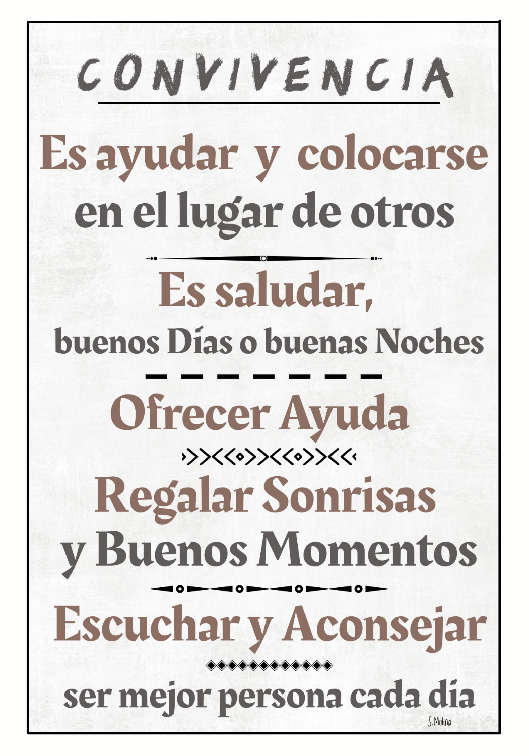 CUADRO DE MADERA "CONVIVENCIA"-0