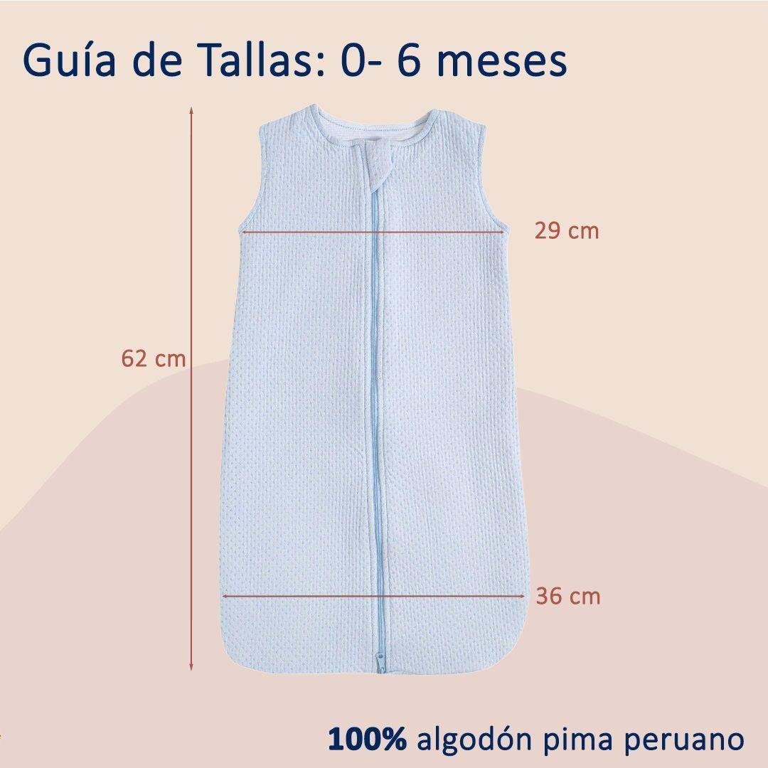 Saco De Dormir Bebe Acolchado Algodon Pima Premium-4