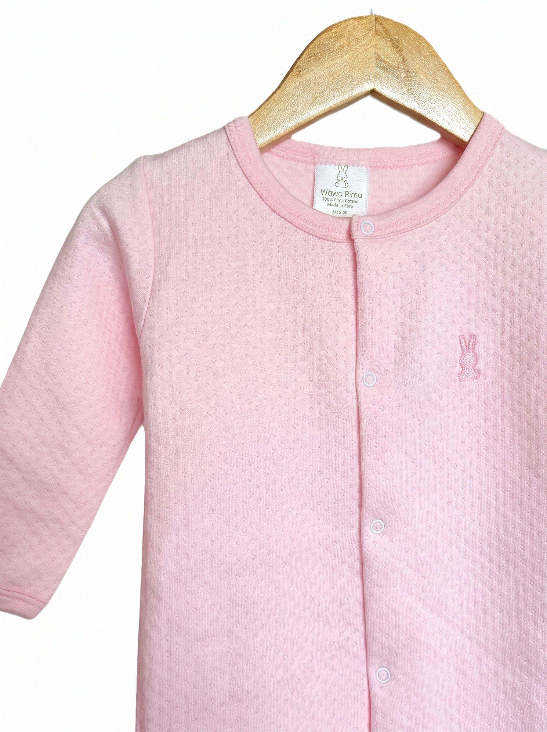 Pijama Enterito Bebe Premium Algodon Pima Peruano Con Patita-0