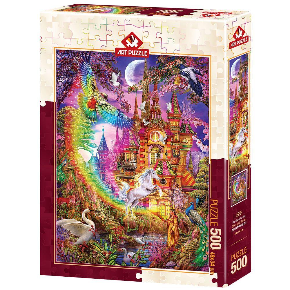 Puzzle 500 piezas - Rainbow Castle-0