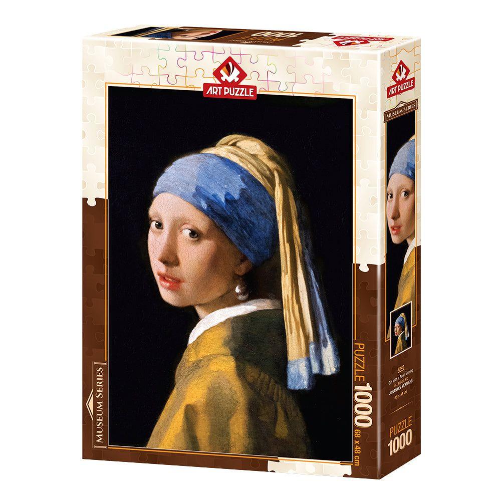 Puzzle 1000 piezas - Girl with a Pearl Earring-0