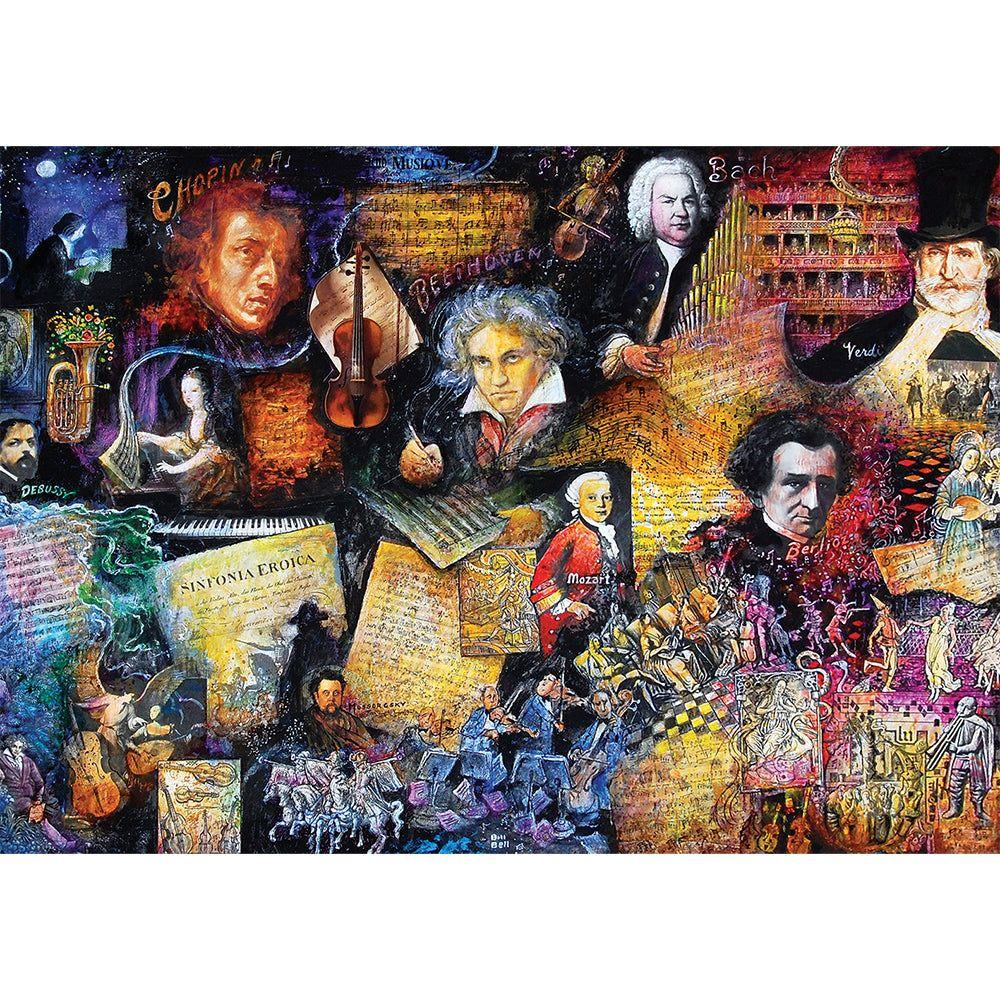 Puzzle 500 piezas - The Doyens Of Music-1
