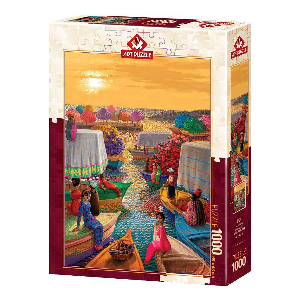 Puzzle 1000 piezas - Port of Flower-0