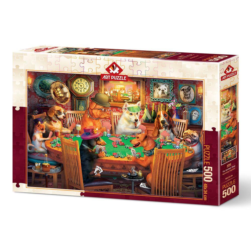 Puzzle 500 piezas - The Gambler Dogs-0