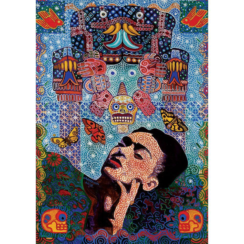 Puzzle 1000 piezas - Frida-1