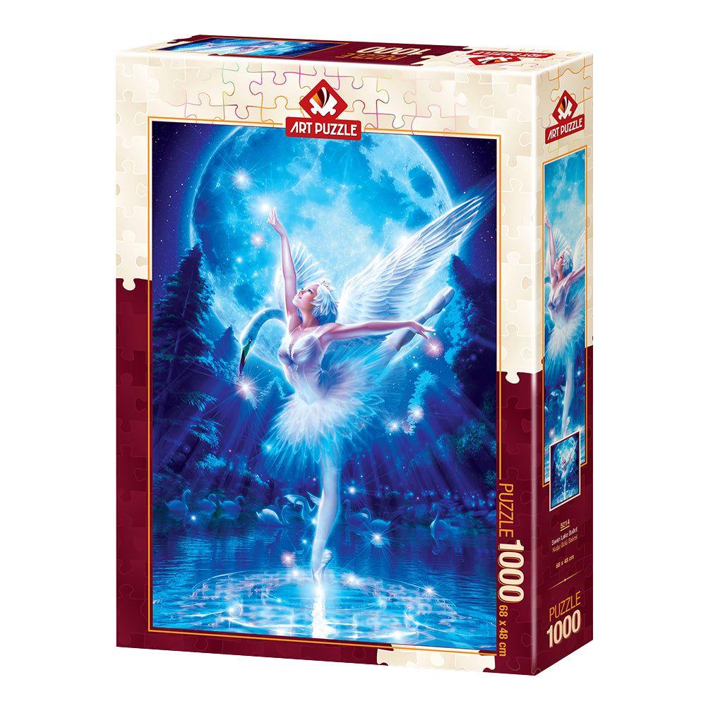 Puzzle 1000 piezas - Swan Lake Ballet-0