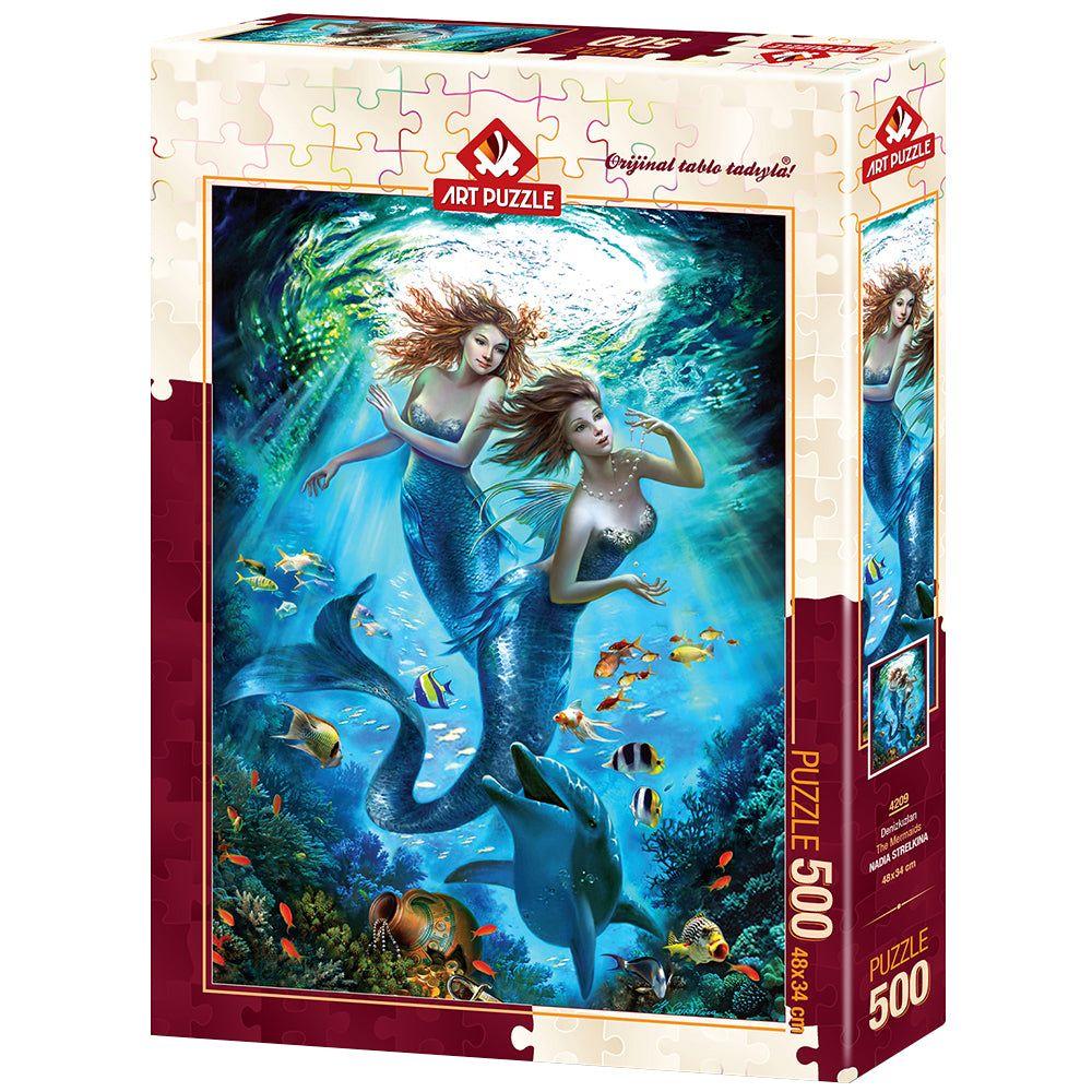 Puzzle 500 piezas - The Mermaids-0