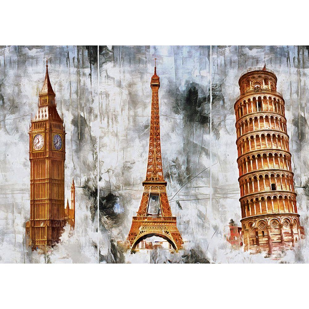Puzzle 1000 piezas - Three Cities Three Towers-1